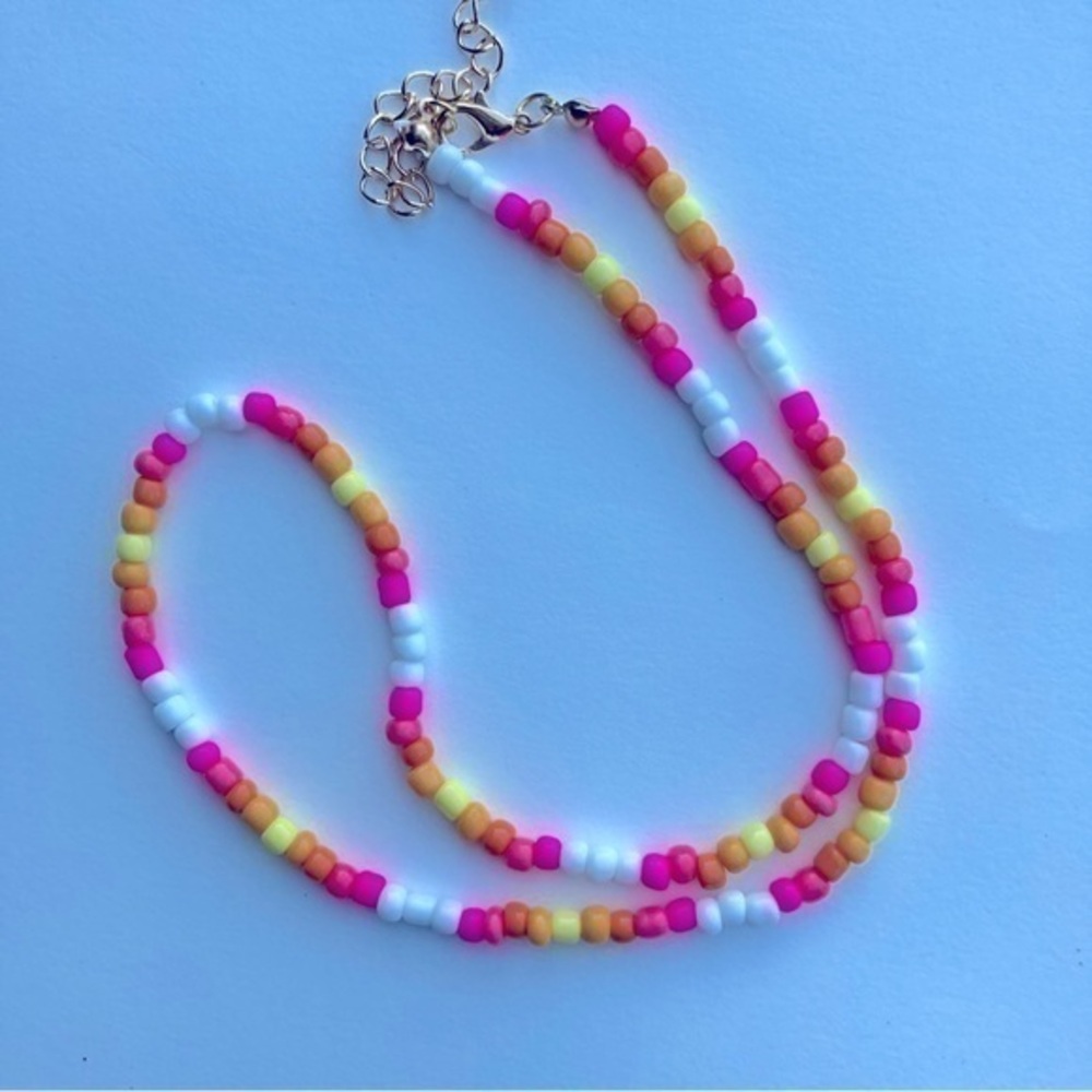 🍒 5/$25 🍒 Handmade Beaded Necklace  | D11